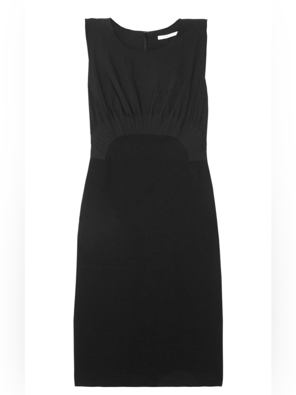 Diane von Furstenberg ‘Asabi’ Stretch Poplin & Crepe Dress - Picture 3 of 12
